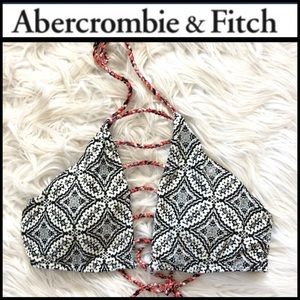 Abercrombie & Fitch High Neck Boho Bikini Top